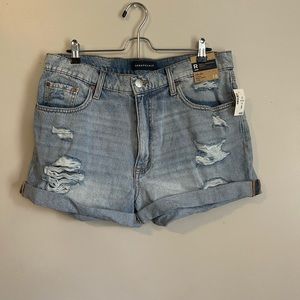 NWT high waisted denim shorts